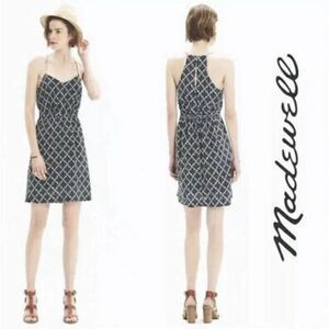 Madewell Black and White Mini Dress